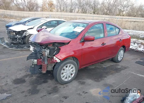 2019 Nissan Versa 1.6 S+ из США, поврежденный, VIN 3N1CN7AP1KL813214